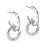 Pia Hoops - Silver